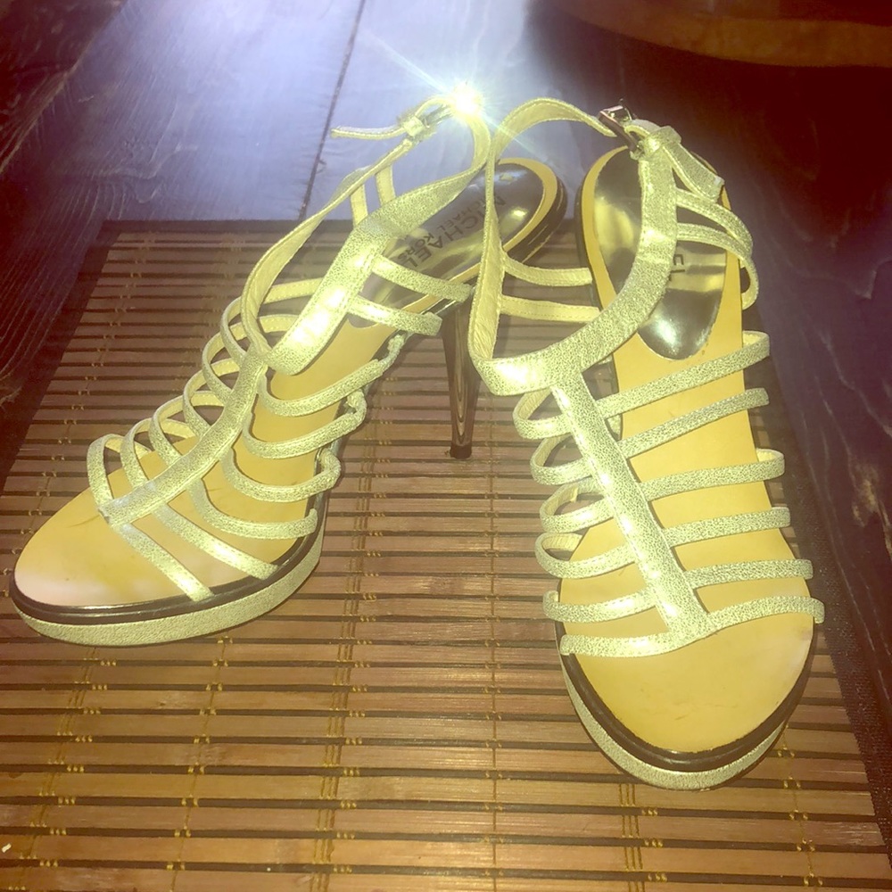 Strappy MK heels